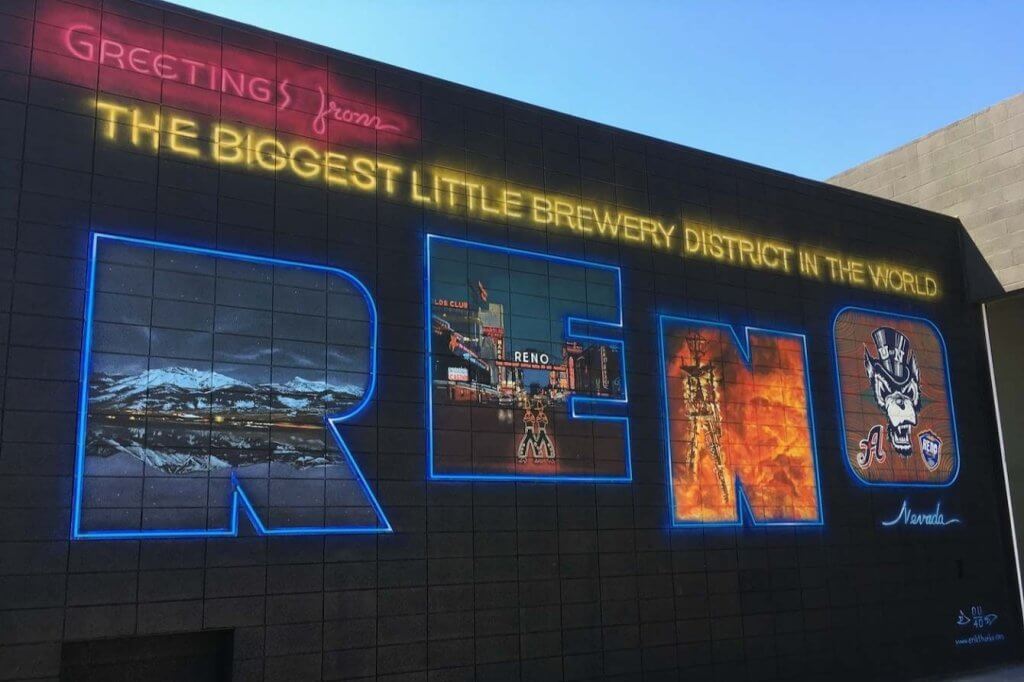 Sign to The District